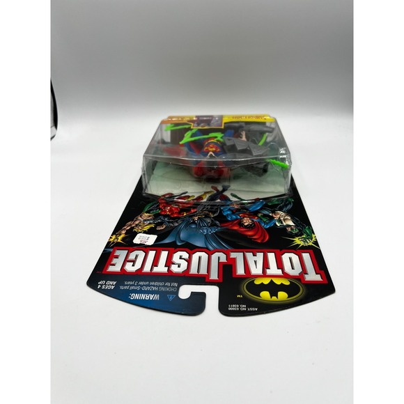 Kenner DC Comic Total Justice Superman Action Figure 1996 Keyptonite Ray Emitter - Picture 3 of 8